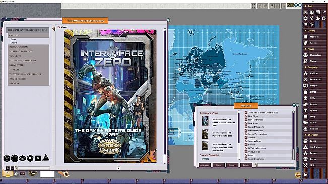 Fantasy Grounds - Interface Zero 3.0: The Game Master's Guide to 2095