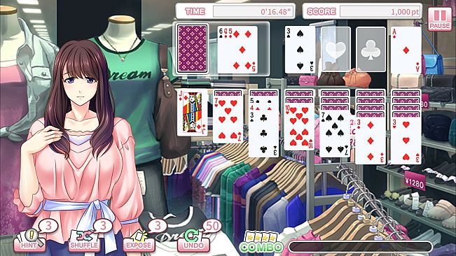 Pretty Girls Klondike Solitaire PLUS