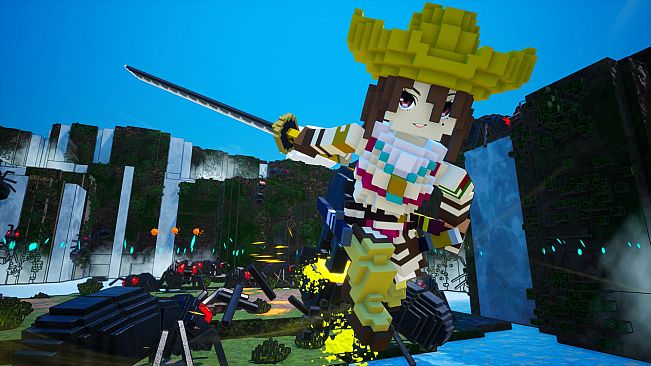 EARTH DEFENSE FORCE: WORLD BROTHERS - Aya, the Calm Big Sister Swordswoman from "OneeChanbara"