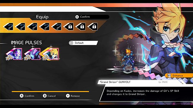 Azure Striker GUNVOLT 3 - EX Image Pulses: Nova and Desna pack