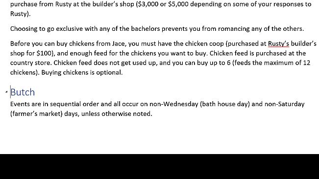 Morningdew Farms - Cheat Map