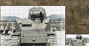 Pixel Puzzles WW2 Jigsaw - Pack: Italian Tanks