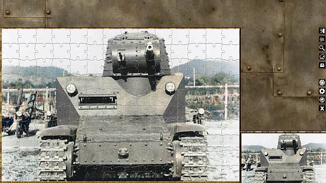 Pixel Puzzles WW2 Jigsaw - Pack: Italian Tanks