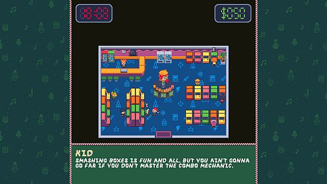 Touch Grass: A Bit-Sized Christmas Adventure