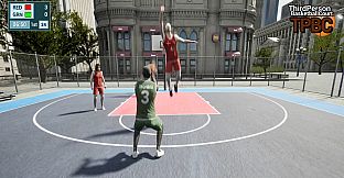 Third Person Basketball Court