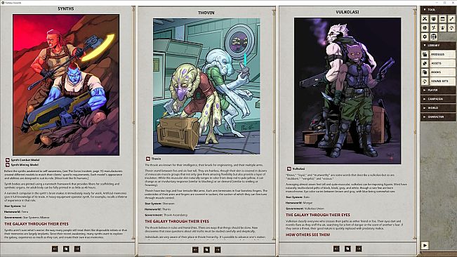 Fantasy Grounds - Starbreaker: SAINTs and Synners