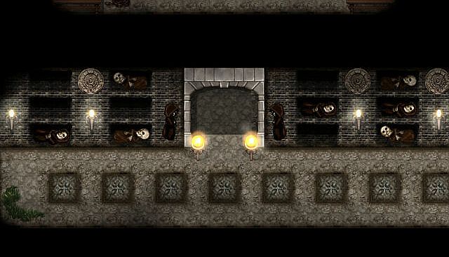 RPG Maker MZ - KR Burial Grounds - Crypt, Catacomb and Mausoleum Tileset