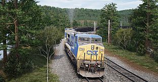 Train Sim World: CSX C40-8W Loco Add-On - TSW2 & TSW3 compatible