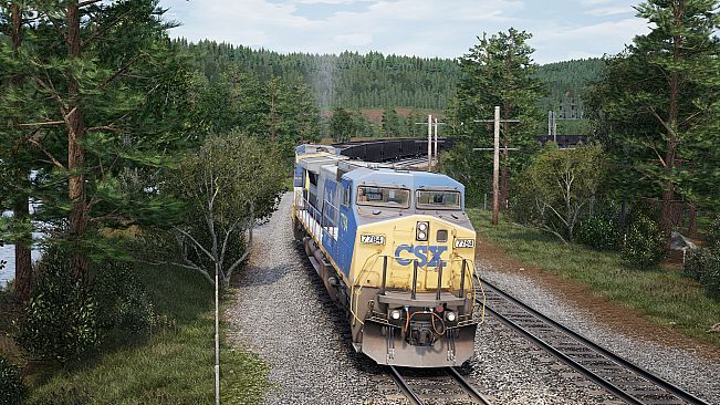 Train Sim World: CSX C40-8W Loco Add-On - TSW2 & TSW3 compatible