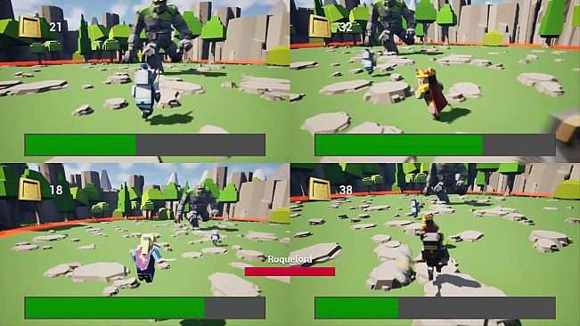 Knights v Zombies