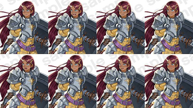 RPG Maker Unite Default Character Facial Expression Assets3