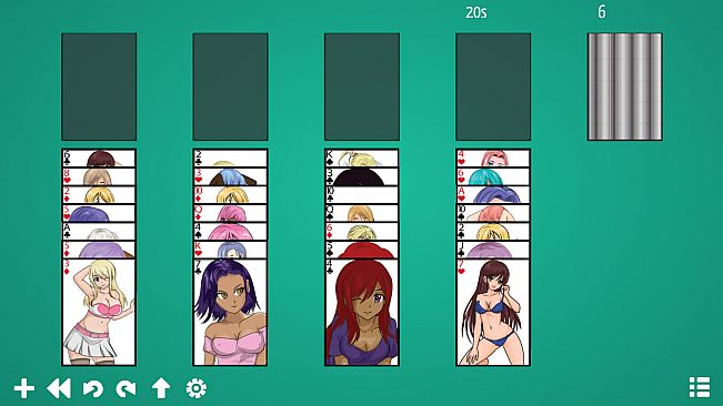 Anime Babes: Solitaire