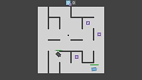 Tanks in Labyrinth