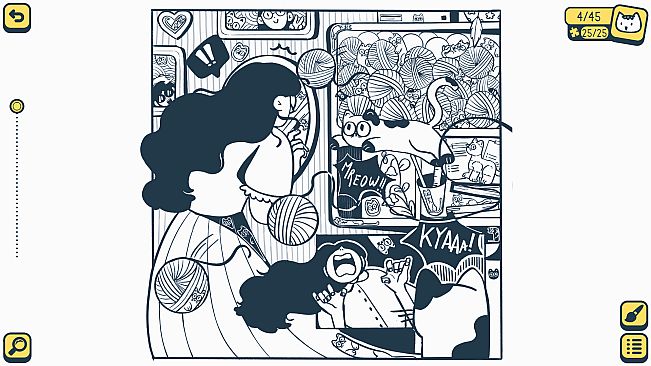 Cats Around Us: Yarn Ball