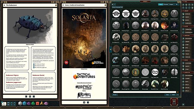 Fantasy Grounds - Solasta Campaign Rulebook