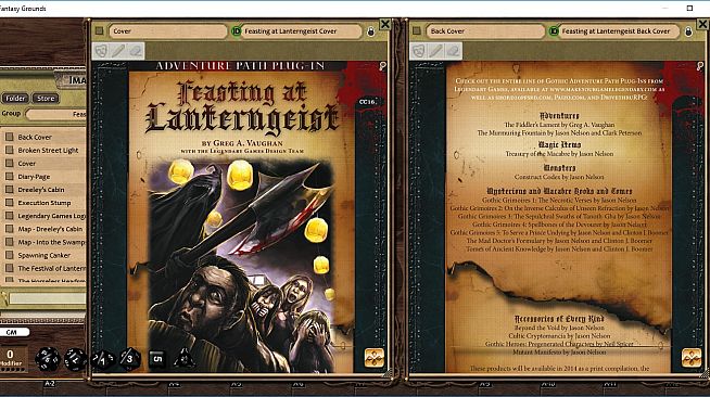 Fantasy Grounds - Feasting at Lanterngeist (PFRPG)