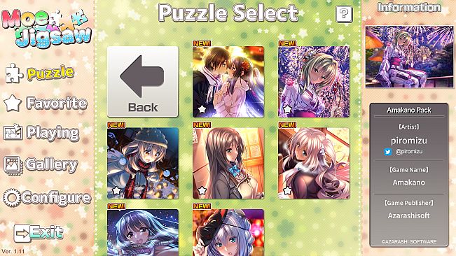 Moe Jigsaw - Amakano Pack
