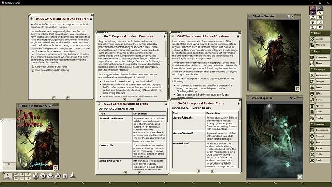 Fantasy Grounds - Death in the Darkness