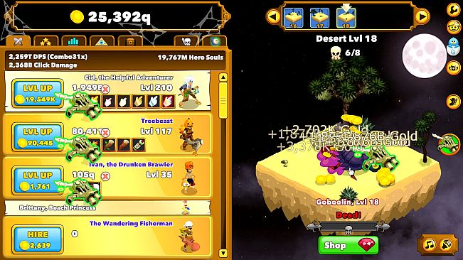 Clicker Heroes: Zombie Auto Clicker