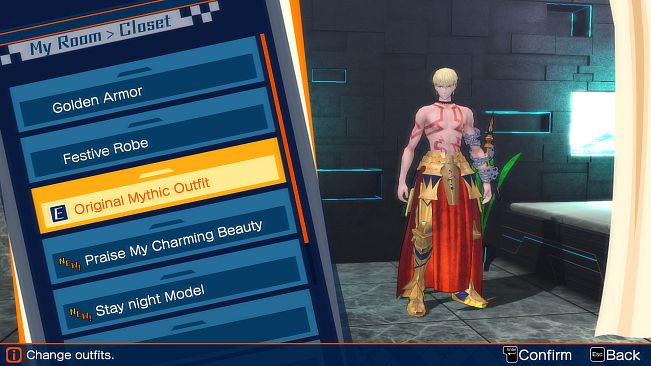 Fate/EXTELLA - Original Mythic Outfit