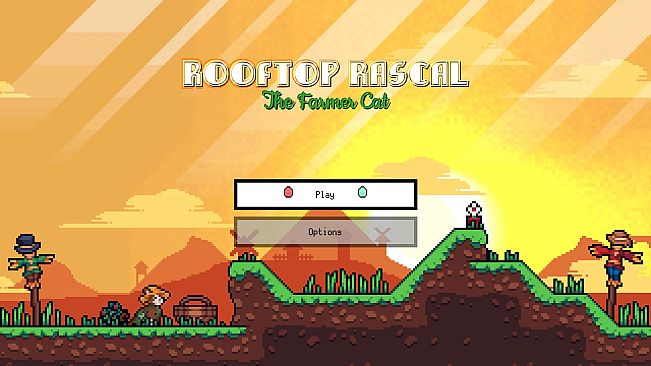 Rooftop Rascal: The Farmer Cat