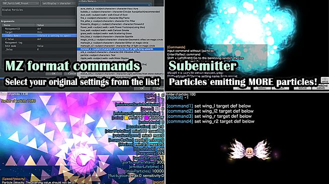 RPG Maker MZ - Particle System Plugin - TRP Particle MZ