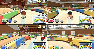 Floor Wiping Race
