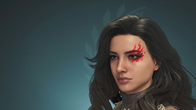 Monster Hunter Wilds - Makijaż/malowanie twarzy: płomienie