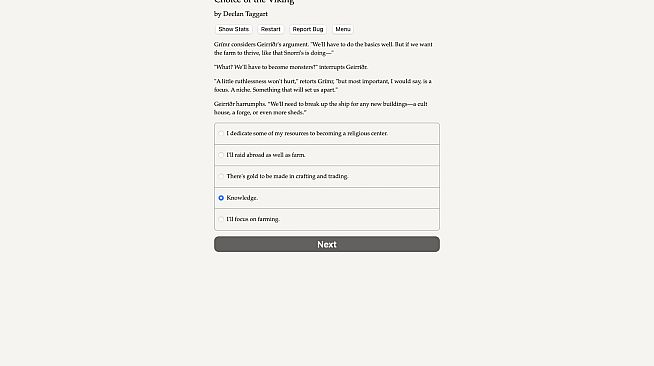 Choice of the Viking