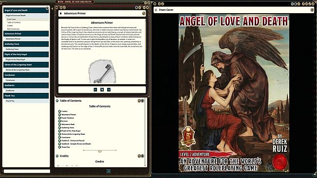 Fantasy Grounds - Angel of Love and Death - Level-2