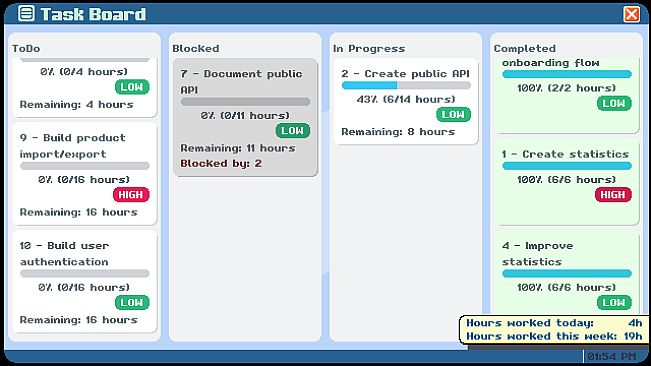 Commitment: Software Developer Life Simulator