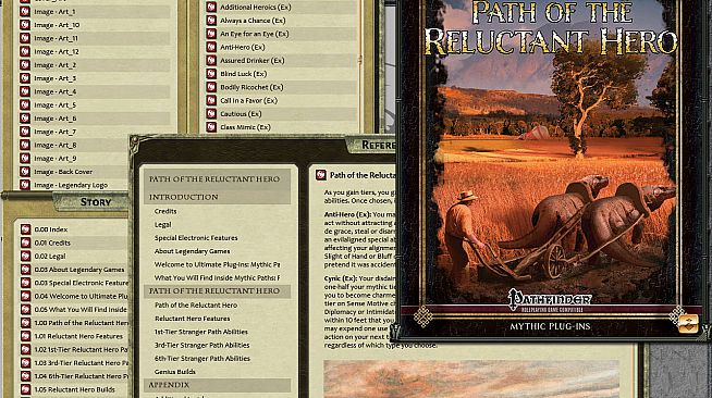 Fantasy Grounds - Path of the Reluctant Hero (PFRPG)