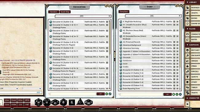 Fantasy Grounds - Pathfinder RPG 2 - Pathfinder Society Quest #9: Wayfinder Origins
