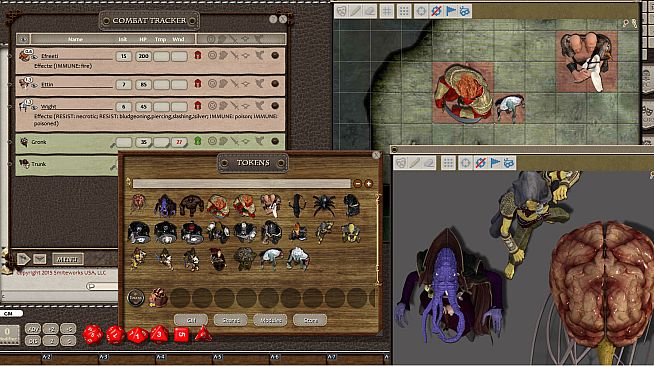 Fantasy Grounds - Top-Down Tokens - Darkwoulfe's Token Pack Vol 4