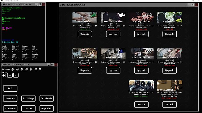 Drugs and Crime Idle