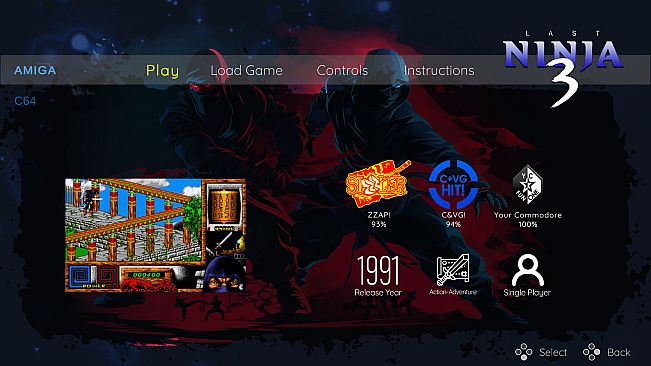 The Last Ninja Collection + Bonus Games