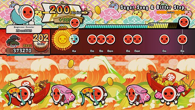 Taiko no Tatsujin: Rhythm Festival - Anime Pack Vol. 4