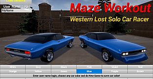 Maze Workout - Western Lost Solo Car Racer