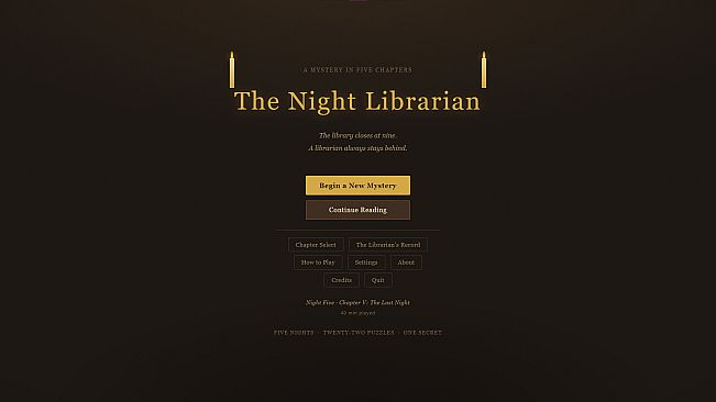 The Night Librarian