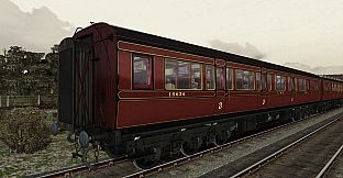 TS Marketplace: Caledonian Railway 65ft Grampian LMS Period 1 Coach Pack
