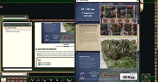 Fantasy Grounds - Pathfinder RPG - Flip-Mat: Night Market & Shrine