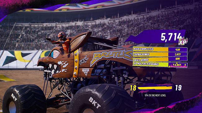 Monster Jam Showdown - Experience Multiplier