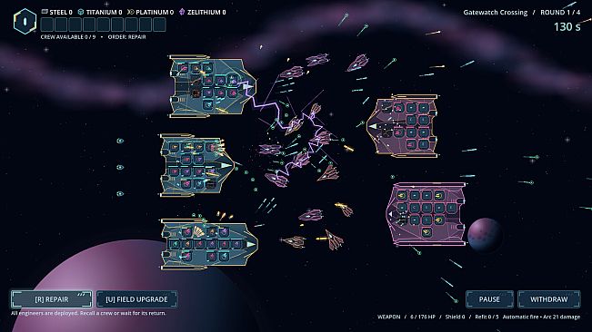 Deep Space Starship Repair