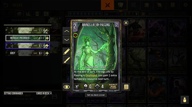 Infinity Wars: Animated Trading Card Game