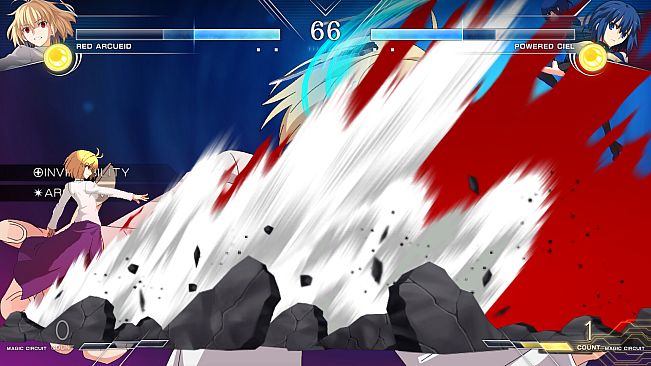 MELTY BLOOD: TYPE LUMINA - Red Arcueid Round Announcements