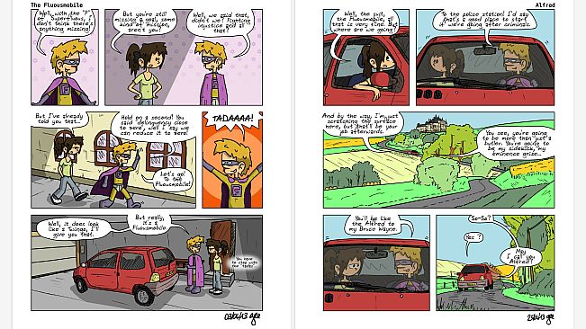 Superfluous Returnz Artbook & Comic Book