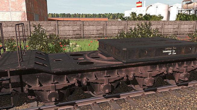 Trainz 2022 DLC - DB Uaai Low-Loader Flatcar