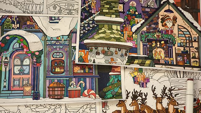 FIND KITTENS 8: Happy New Year - Coloring Book