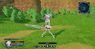 Cyberdimension Neptunia: 4 Goddesses Online - Purple Heart Angel Ring