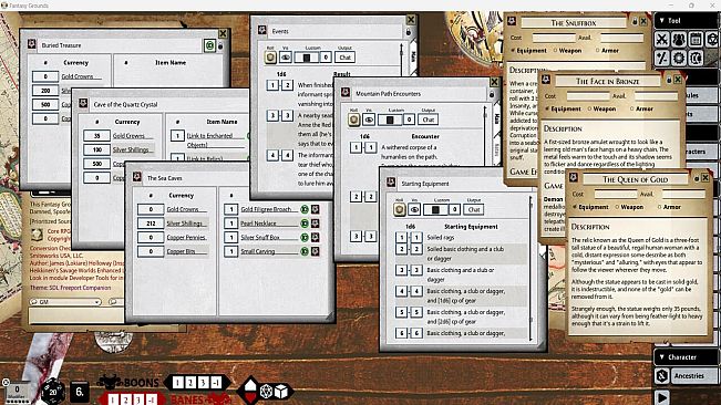 Fantasy Grounds - Shadow of the Demon Lord The Queen Of Gold